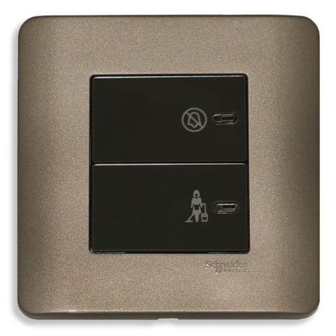 BỘ CÔNG TẮC “KHÔNG LÀM PHIỀN”, “XIN DỌN PHÒNG” SCHNEIDER E8432DMS_SZ_G19