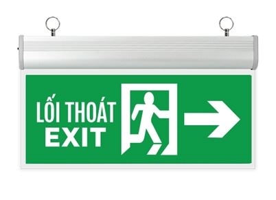 Đèn EXIT chỉ hướng Mica Kingled