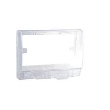 MẶT CHE KHÔNG ĐẾ PHÒNG THẤM NƯỚC MẶT ĐÔI CHO Ổ CẮM LOẠI 2 GANG IP55 SCHNEIDER ET223R_TR