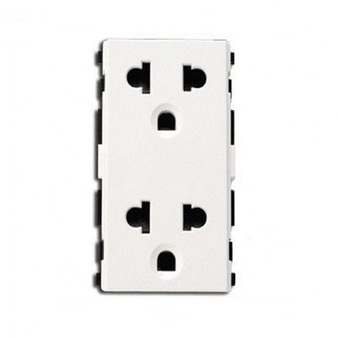 Ổ CẮM ĐÔI 3 CHẤU 16A SIZE L SCHNEIDER F1426UEST2M_G19