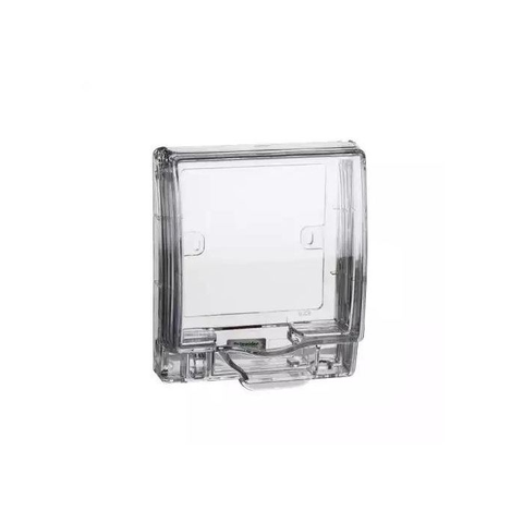 MẶT CHE KHÔNG ĐẾ PHÒNG THẤM NƯỚC MẶT ĐƠN CHO Ổ CẮM LOẠI 1 GANG IP55 SCHNEIDER E223R_TR