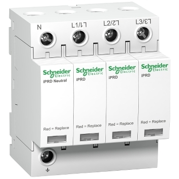 THIẾT BỊ CHỐNG SÉT LAN TRUYỀN SCHNEIDER ACTI9 SPD iPRD – LOẠI 2, 3P+N, 400V, DRAW-OUT