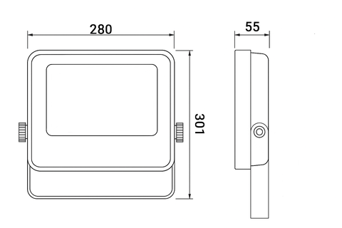 ĐÈN PHA LED ELV 100W OSRAM VL-FL100
