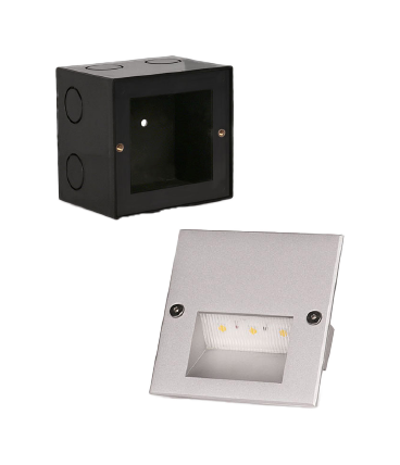 ĐÈN LED ÂM TƯỜNG 3W ELV WL09-0R095