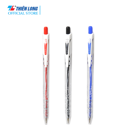 Bút Bi Thiên Long TL 079 Đen - Hộp