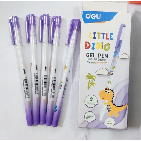 BÚT GEL DELI CG30 - Đen - Hộp 12