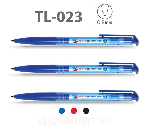 Bút Bi Thiên Long TL 023 Đen - Hộp