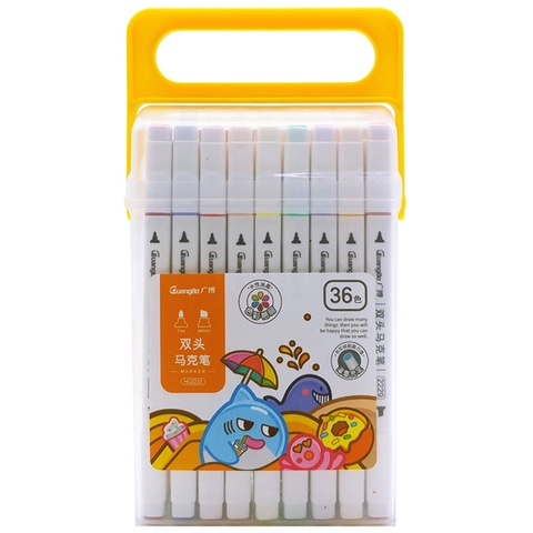 Bút Art Marker 36 màu Guangbo H02233