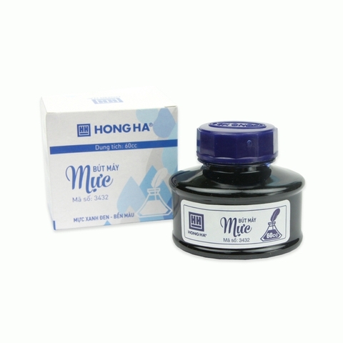 Mực Hồng Hà 60 cc (3432) màu xanh đen