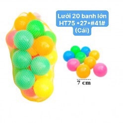 Lưới 20 banh lớn HT75 *27*