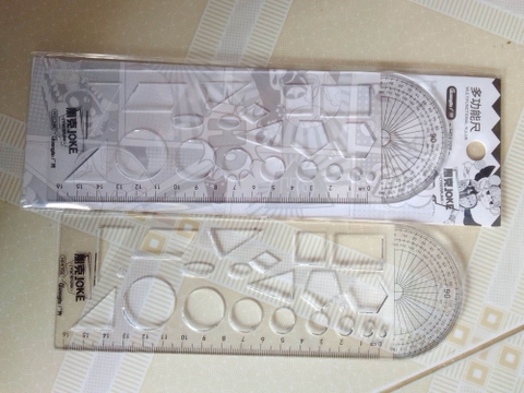 Thước kẻ đa năng (16cm) Guangbo H05396