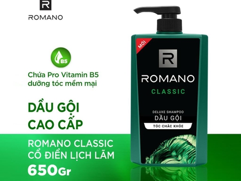 Dầu gội Romano Classic xanh *51* (Chai)