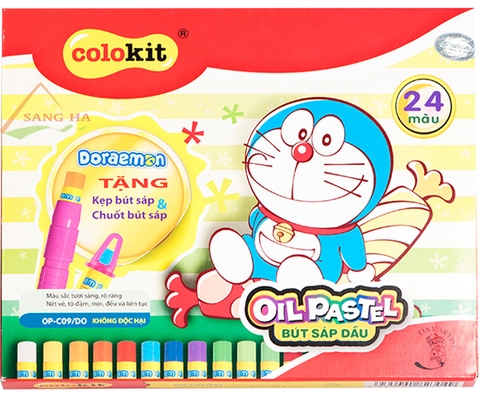 Bút sáp dầu OP-C09/DO 24 màu Thiên Long