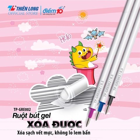 Ruột gel xóa TP-GRE002 túi 2 hộp 20