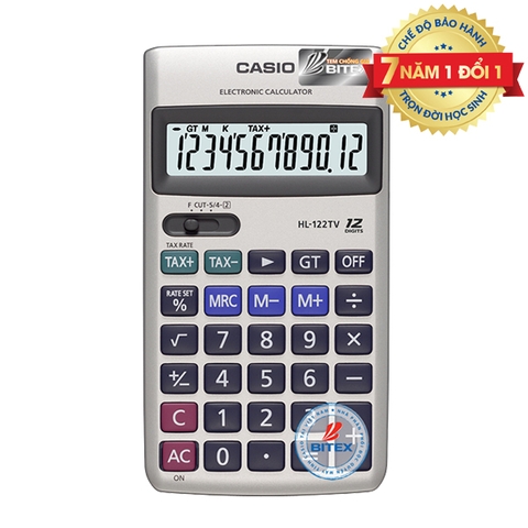 Máy Tính Casio Hl 122 Tv Chính Hãng