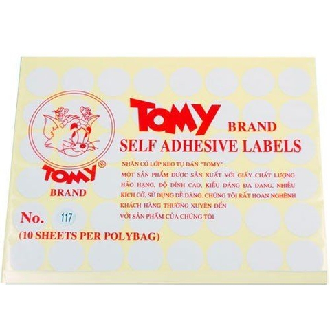 Giấy Decal Tomy Mũi Tên Màu Đỏ