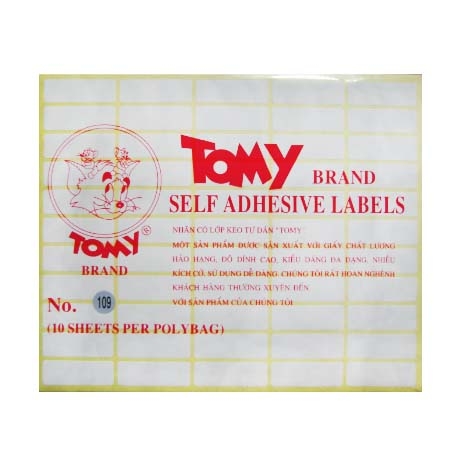 Giấy Decal Tomy Mũi Tên Màu Đỏ