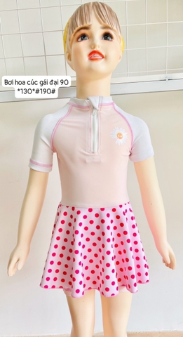 Đồ bơi hoa cúc bé gái 80 *120* (Bộ) - Nhí