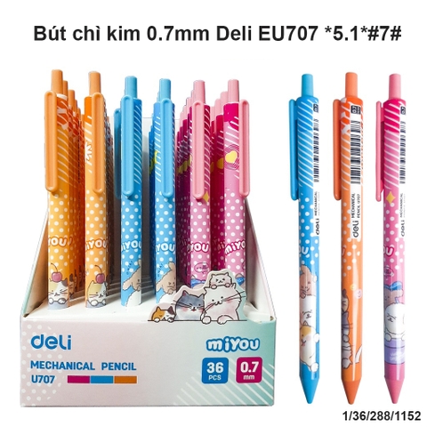 Bút chì kim 0.5mm DELI EU707