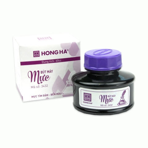 Mực Hồng Hà 60 cc (3432) màu xanh đen