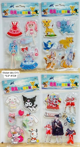 Sticker dẻo CYS *6,8*