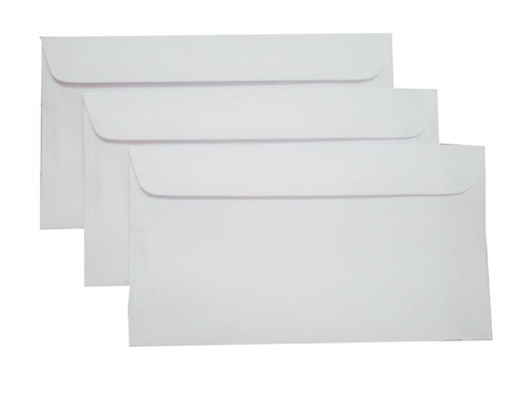 Bao Thư Trắng A5 - xấp 100 cái