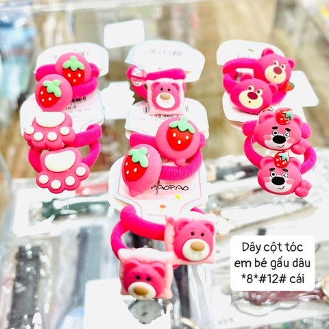 Kẹp tóc Gấu Dâu *22*