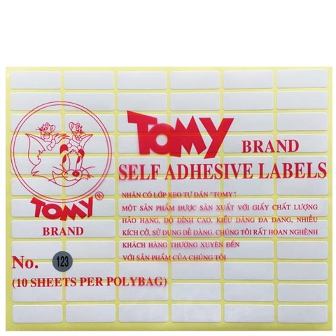 Giấy Decal Tomy