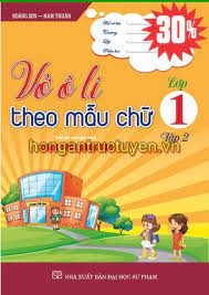 Vở ô li theo mẫu chữ 1/2 (CTST)