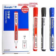 Bút dạ dầu Guangbo B09006R - Đỏ