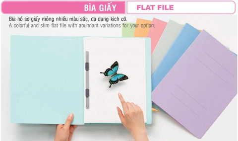 Bìa Acco Giấy Có Kẹp A4-S/021N Plus (180Tờ) Xanh lá