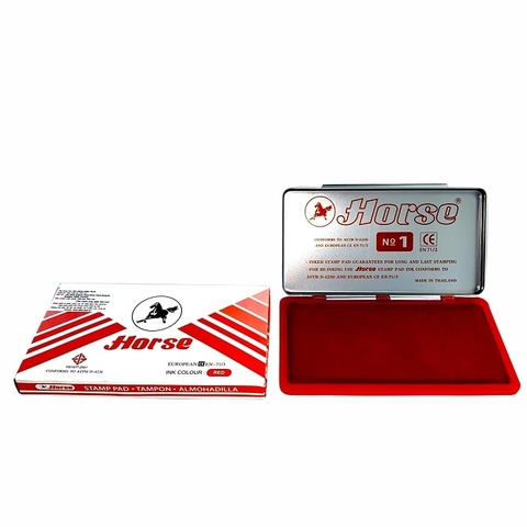 Khay mực Tampon Horse Đỏ Số 3