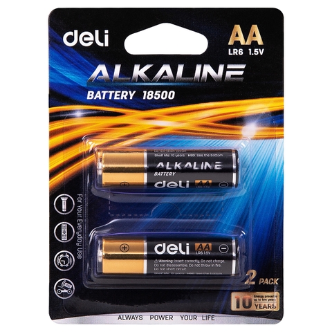 Pin kiềm DELI AAA-2 DELI W18504
