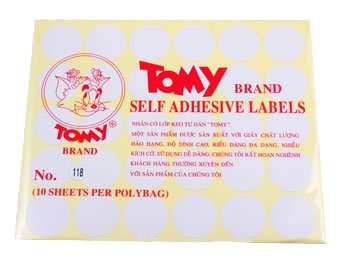 Giấy Decal Tomy Mũi Tên Màu Đỏ