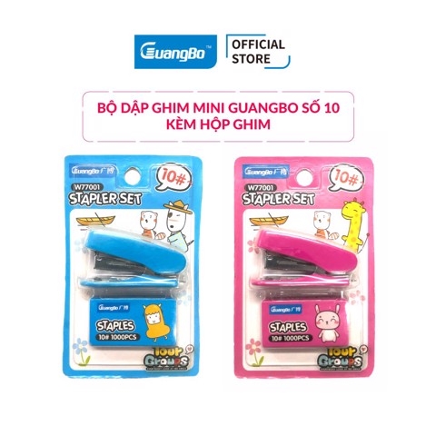 Bộ dập ghim 3 + đạn Guangbo DSJ7215