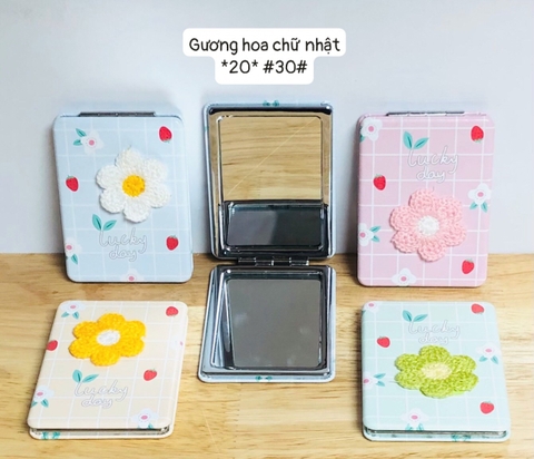 Gương hoa chữ nhật *20*