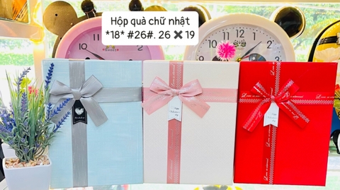 Hộp quà chữ nhật YN2009 29x21 *46*