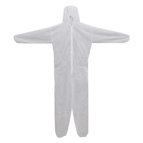 Quần Áo Chống Tĩnh Điện, Bộ Liền, Nón, Size XXL, Màu Xanh