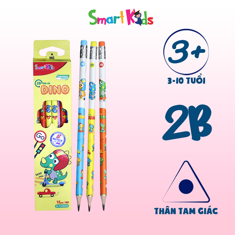 Bút chì khúc Dino - PC20 BITEX ( 25 cây - hộp )