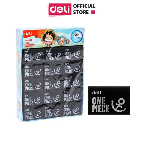 Tẩy đen 4B One Piece Deli H311 nhỏ - Hộp 30