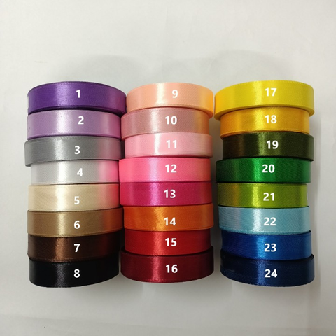 Ruy băng vải lụa trơn - 4cm