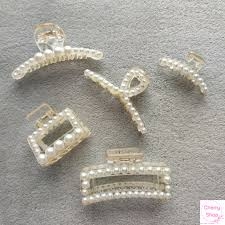 Kẹp Gắp HỘT XOÀN TRẮNG