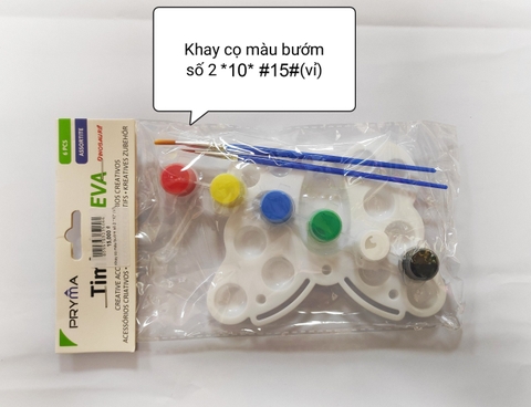 Khay cọ màu bướm số 2 *10* (Vỉ)