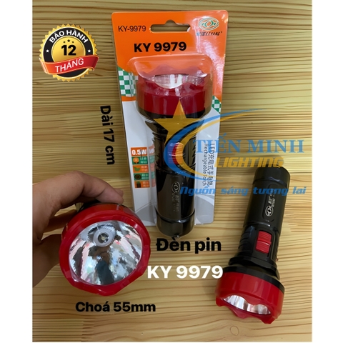 Đèn pin trung - Ky 9979 *38*