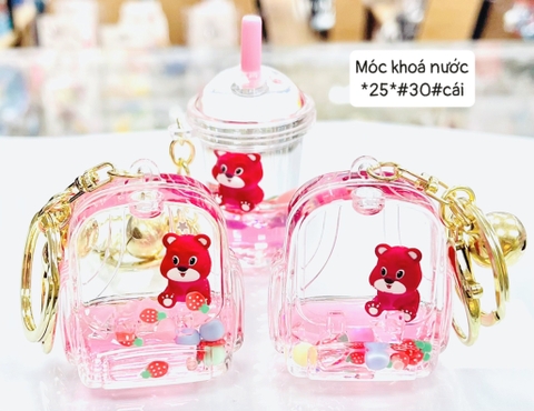 Móc khóa nước *25*