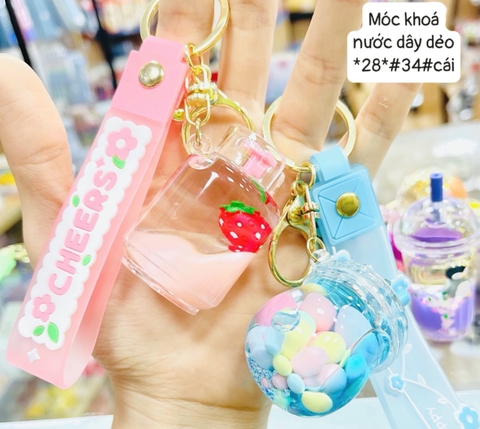 Móc khóa nước dây dẻo *28*