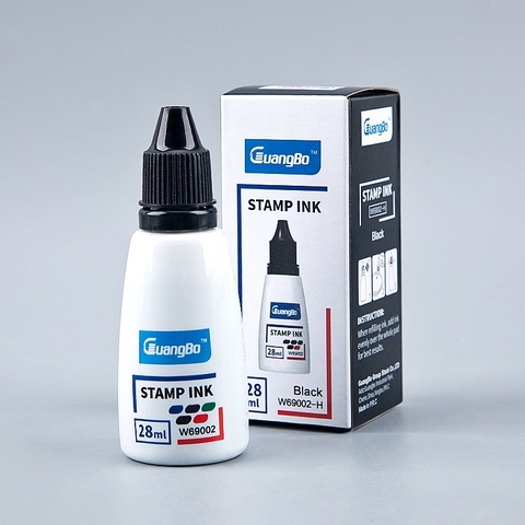 Mực dấu 28ml Guangbo W69002-R - Đỏ