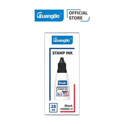 Mực dấu 28ml Guangbo W69002-R - Đỏ
