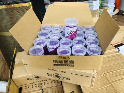Ống mực tẩy được 0025 (Ống) - xanh - Hộp 30