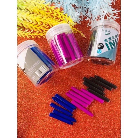 Ống mực tẩy được 0025 (Ống) - xanh - Hộp 30